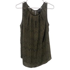 Sheer Sleeveless Blouse